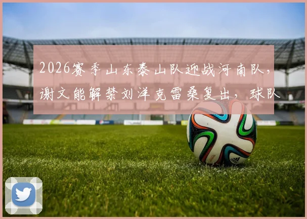 2026赛季山东泰山队迎战河南队，谢文能解禁刘洋克雷桑复出，球队阵容调整最新消息